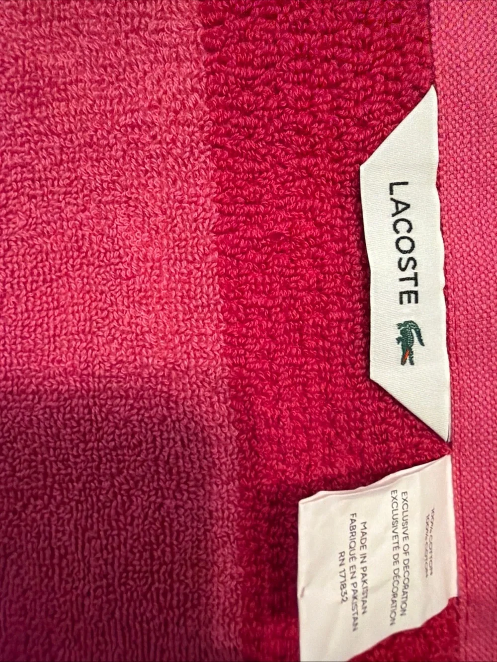 Lacoste soft cotton